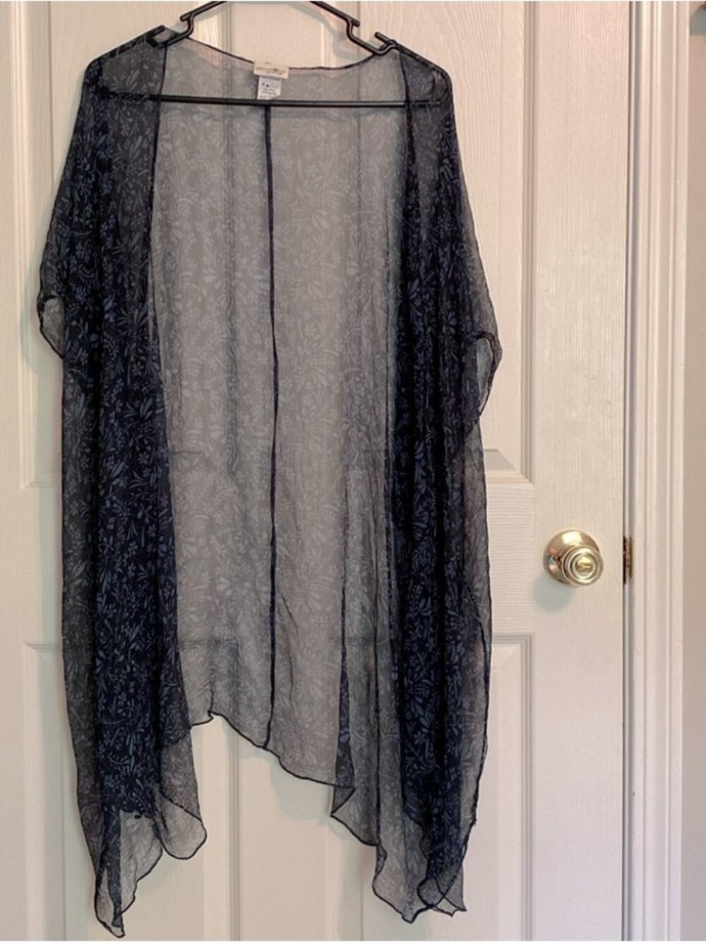 lightweight flowy kimono duster cover up one size